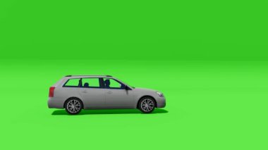 Otomobil Animasyonu 3d video oluşturuldu
