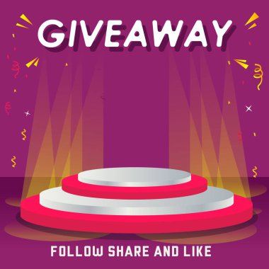 Bağış pankartı. Sosyal medya pazarlama konsepti. vektör illüstrasyonu.