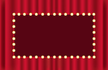 kırmızı perde arkaplanı, vektör