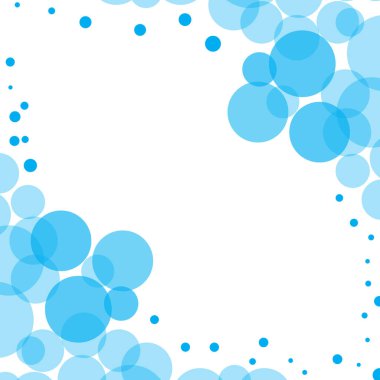 soyut mavi daireler arka plan