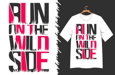 T-shirt tasarımı, moda tipografi tasarımı renkli, grafik tasarımı