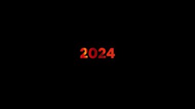 2024, 2024 Ateş Metni Canlandırma Videosu