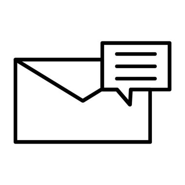 İleti vektör satırı simgesi