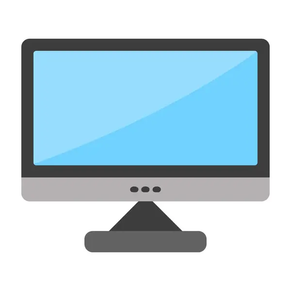 Computador Portátil Tecnologia Isolado Vetor Ilustração — Vetor de Stock