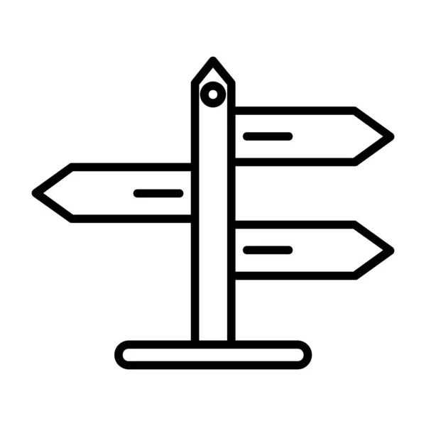 Icono Flecha Vector Aislado Fondo Blanco Para Diseño Web Aplicación — Vector de stock