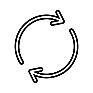 Vektör çizgisi simgesini tazele