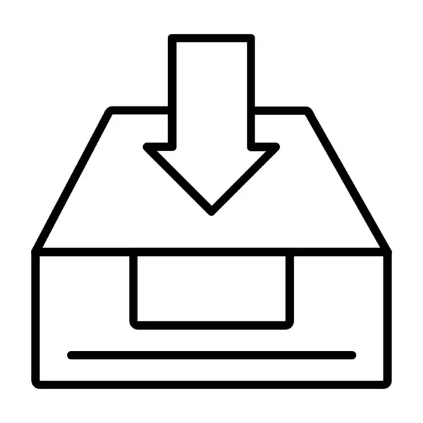 Home Icône Vectoriel Contour Illustration — Image vectorielle