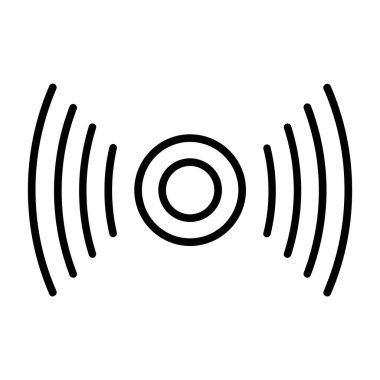 ses simgesi vektör illüstrasyonu