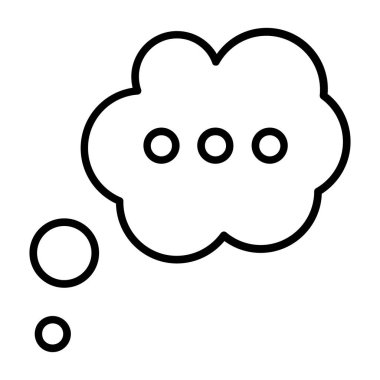 Sohbet balonu simgesi. Beyaz arkaplanda izole edilmiş web tasarımı için konuşma vektörü simgesi