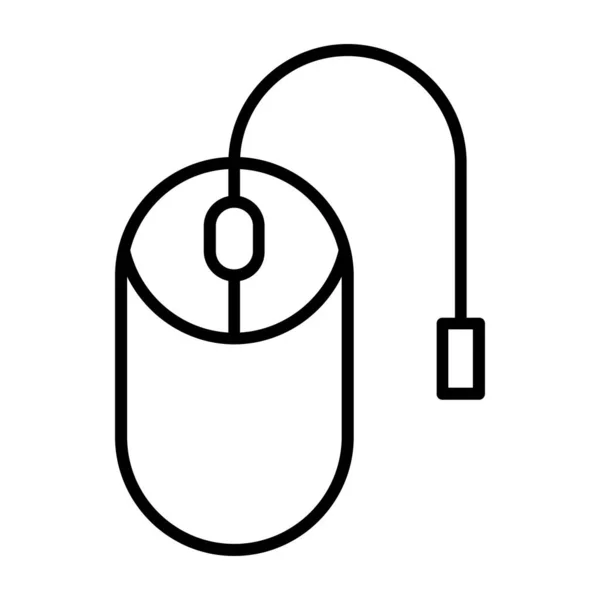 Vektorová Ilustrace Ikony Myši — Stockový vektor