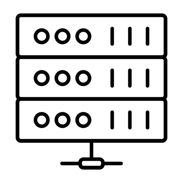 File Hosting Pictogram Eenvoudige Illustratie — Stockvector