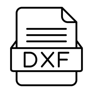 Ayrıntılı özet biçimi ile dosya biçimi vektör simgesi