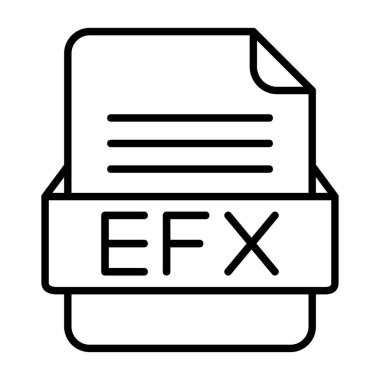 Ayrıntılı özet biçimi ile dosya biçimi vektör simgesi