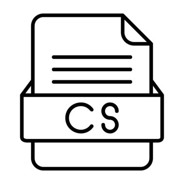 Ayrıntılı özet biçimi ile dosya biçimi vektör simgesi