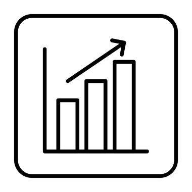 grafik vektörü ince çizgi simgesi