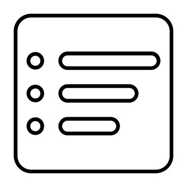 belge simgesi, vektör çizimi