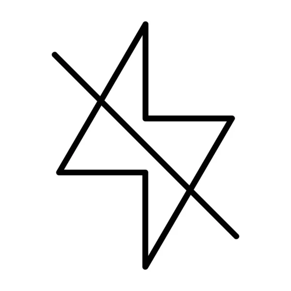 Illustration Zum Sternsymbol Vektor — Stockvektor