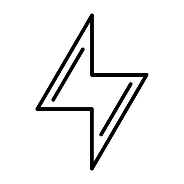Vektor Illustration Eines Blitz Symbols — Stockvektor