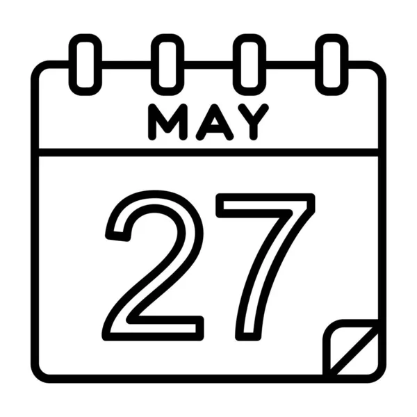 Απριλίου Εικονογράφηση Διανύσματος Εικονιδίου Ημερολογίου — Διανυσματικό Αρχείο