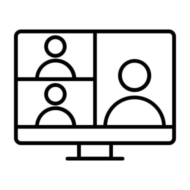 Web tasarım vektör çizgisi simgeleri