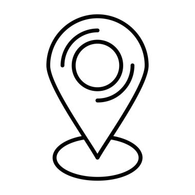 konum haritası simgesi, özet biçimi