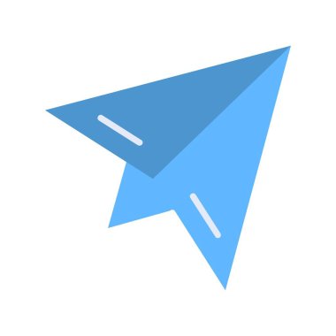 Düz biçimli telgraf simgesi