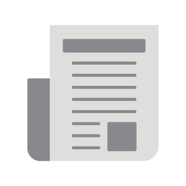 Düz biçimli haber simgesi