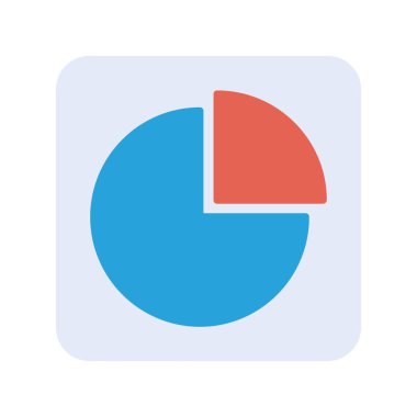 Çizelge simgesi düz biçimli