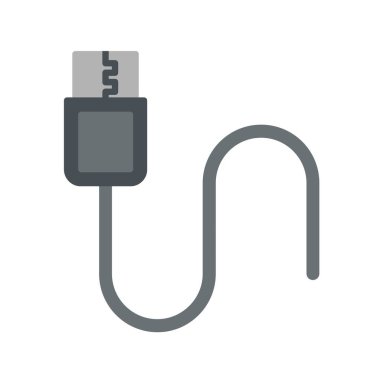 Düz biçimli Usb Bağlantı simgesi