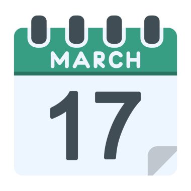 17 Mart Simgesi Düz Biçimli