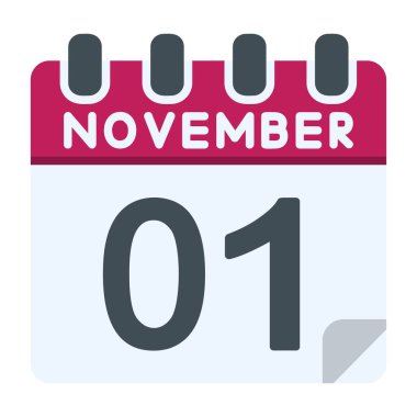 1 Kasım Simgesi Düz Biçimli