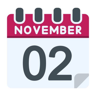 2 Kasım Simgesi Düz Biçimli