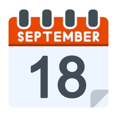 18 Eylül Simgesi Düz Biçimli