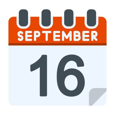 16 Eylül Simgesi Düz Biçimli