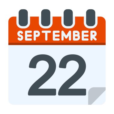 22 Eylül Simgesi Düz Biçimli