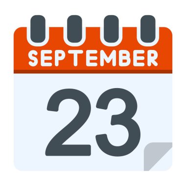 23 Eylül Simgesi Düz Biçimli