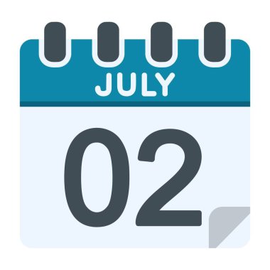 2 Temmuz Simgesi Düz Biçimli