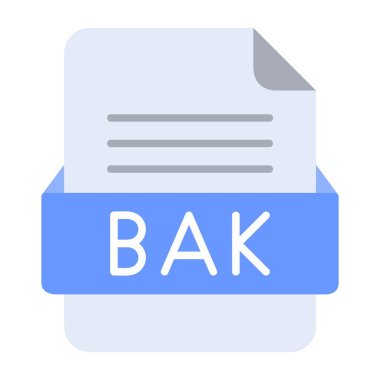 BAK Dosyası Biçimlendirme Simgesi