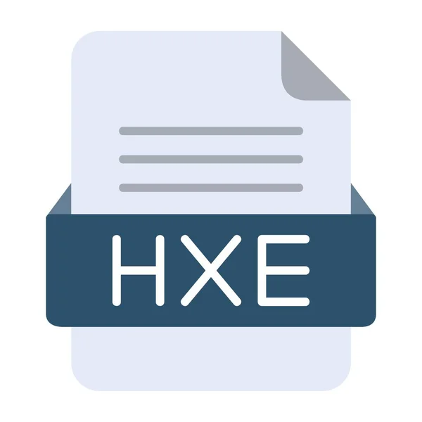 Hex Filformatflat Ikon — Stock vektor