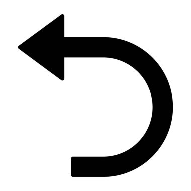 Vektör Simgesi Tasarımı 'nı Geri Döndür