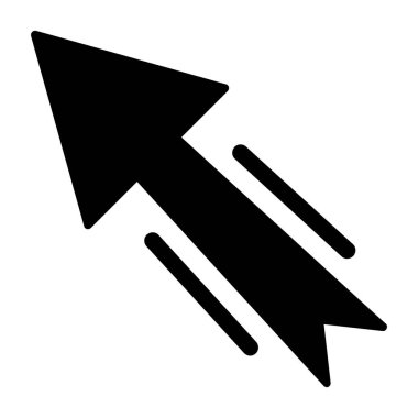 Yukarı Sol Vektör Simgesi Tasarımı