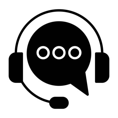 Live Chat Vector Icon Design