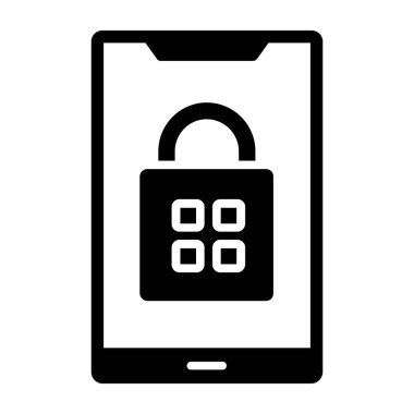 Uygulama Depolama Vektör Simgesi Tasarımı