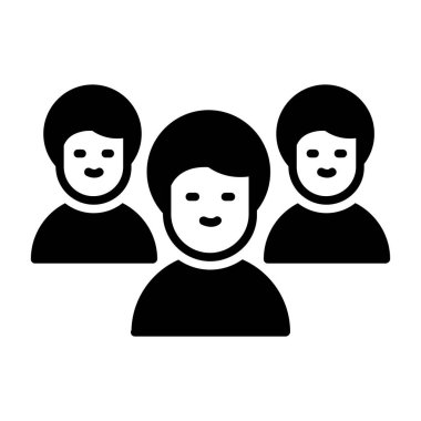 Seyirci Vektör Simgesi Tasarımı