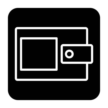 Wallet Vector Icon Design