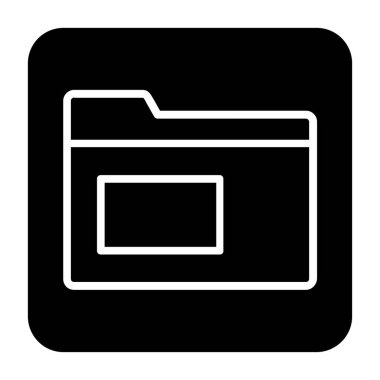 Klasör vektör simgesi tasarım