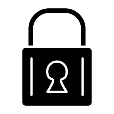 Padlock Vector Icon Design