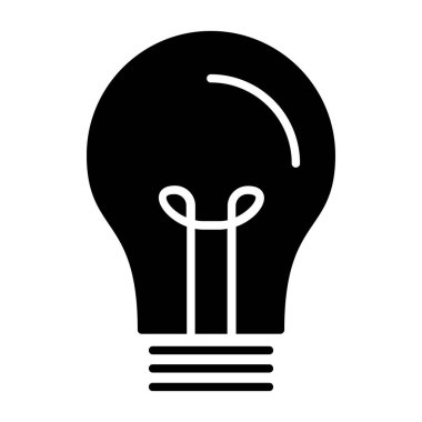 Light Bulb Vector Icon Design