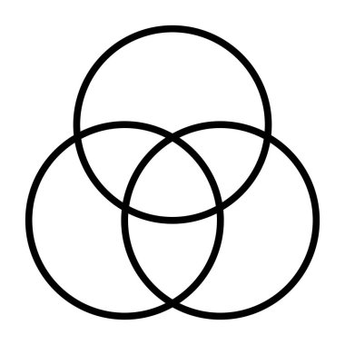 Renk Denetimi Vektör Simgesi Tasarımı