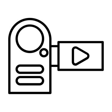 Video vektör simgesi tasarım